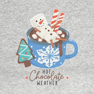 Retro Christmas Hot Chocolate T-Shirt